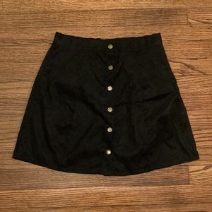Shein black skirt.
